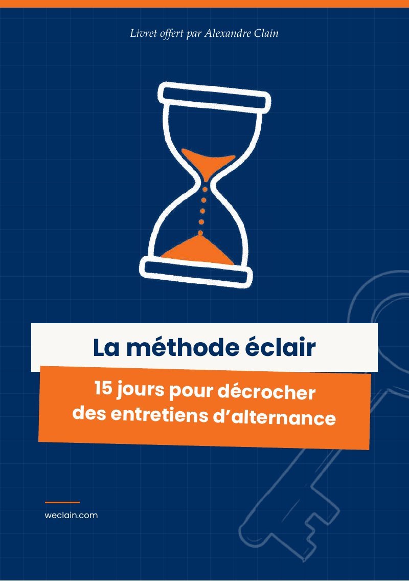 Couverture de La méthode éclair : alternance