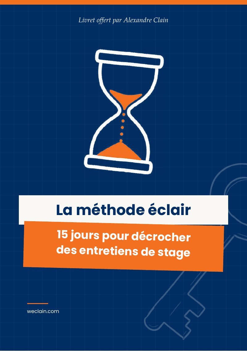 Couverture de La méthode éclair : stage